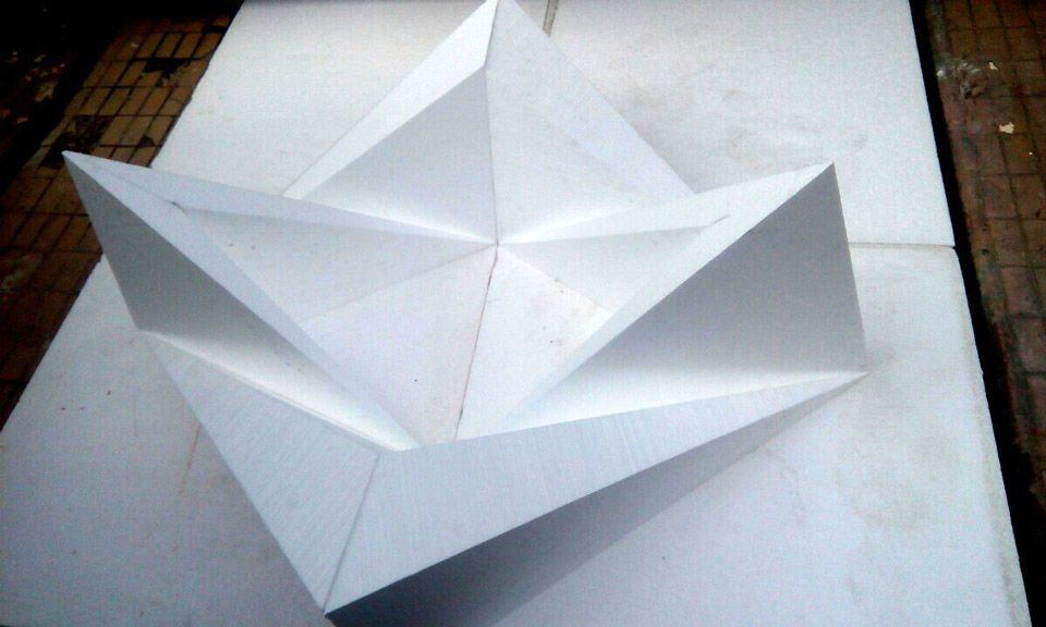 Садовые фигуры из пенопласта